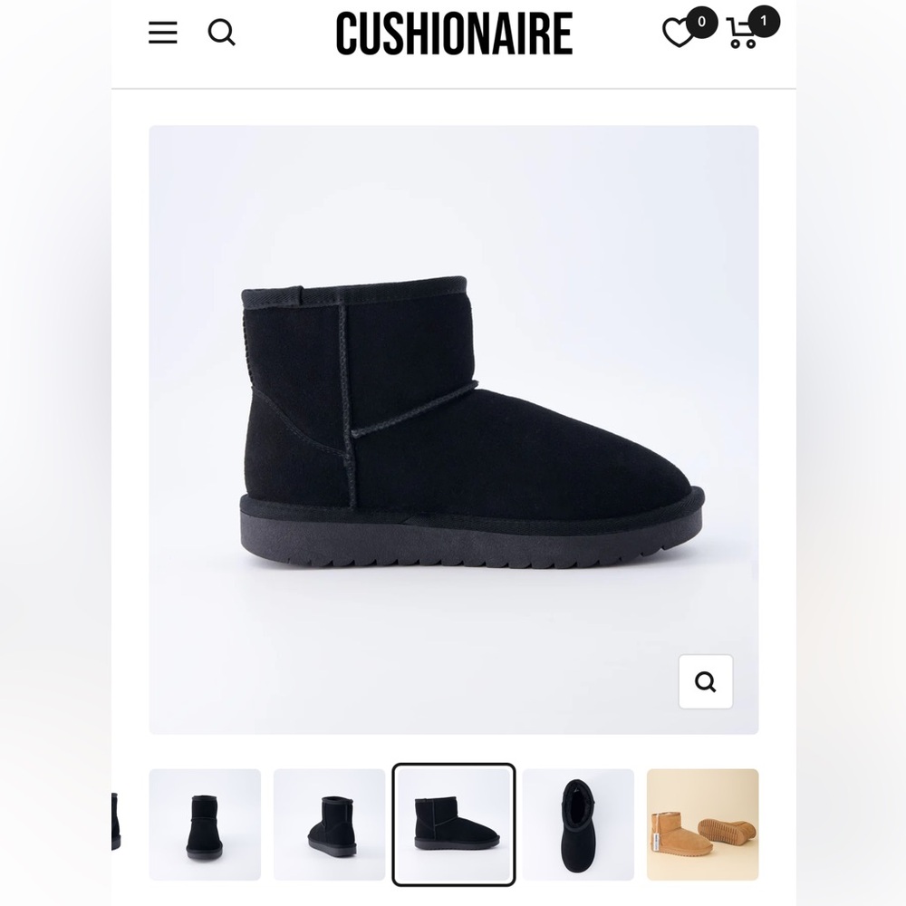 Cushionaire ankle boot